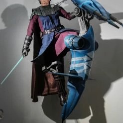 Hot Toys TMS020B Star Wars THe Clone Wars Anakin Skywalker With The STAP Special Edition