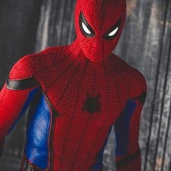 Hot Toys MMS535 Marvel Spiderman Far From Home Spiderman Movie Promo Edition
