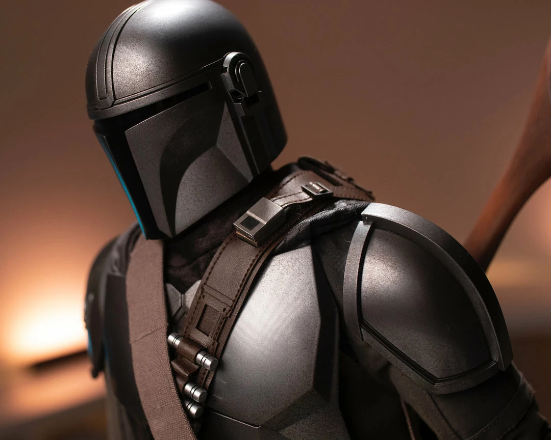 Hot Toys QS017 The Mandalorian And The Child Deluxe Version 1/4 Collectibles Set