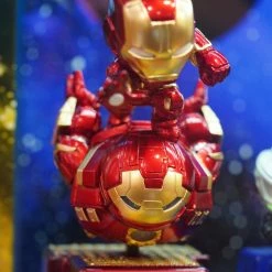 Hot Toys Cosbaby Ironman And Hulkbuster CosRider