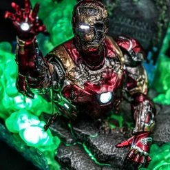 Hot Toys MMS580 Spiderman Far From Home Zombie Ironman Mysterio Illusion
