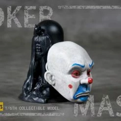Preorder! Daftoys F025 1/6 Scale Set Of 6 Joker Masks With Base