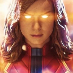 Hot Toys MMS522 Marvel Captain Marvel Captain Marvel Deluxe Edition