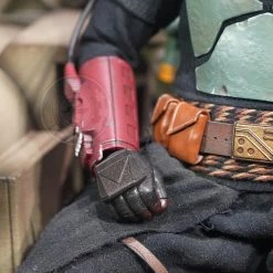 Preorder! Hot Toys TMS056B Star Wars The Mandalorian Boba Fett Repaint Armor And Throne Special Edition