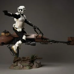 Hot Toys MMS612 Star Wars Return Of The Jedi Scout Trooper And Speeder Bike