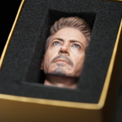 Hot Toys MMS528D30 Marvel Avengers Endgame Ironman Mark 85 With Updated Headsculpt In The Red Box