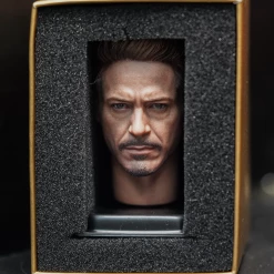Hot Toys MMS528D30 Marvel Avengers Endgame Ironman Mark 85 With Updated Headsculpt In The Red Box