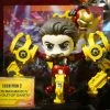 Hot Toys COSB868 Iron Man Mark IV With Suit-Up Gantry Cosbaby (S) Bobble-Head