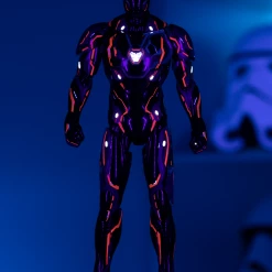 Hot Toys MMS597D39 Marvel Avengers Infinity War Ironman Mark 50 Neon Tech 4.0 Regular Edition