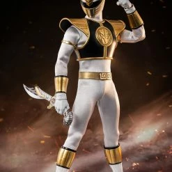 Preorder! Threezero Mighty Morphin Power Rangers White Ranger