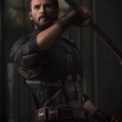 Hot Toys MMS481 Marvel Avengers Infinity War Captain America Movie Promo Edition