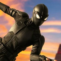 Hot Toys MMS540 Marvel Spiderman Far From Home Stealth Suit Spiderman Regular Version