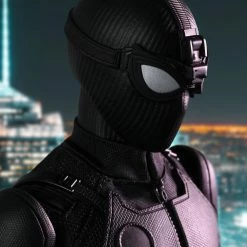 Hot Toys MMS540 Marvel Spiderman Far From Home Stealth Suit Spiderman Regular Version