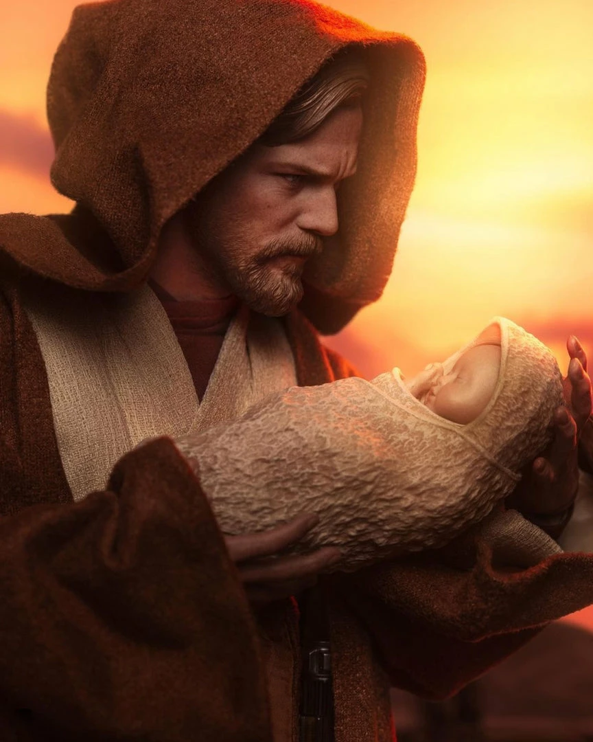 Hot Toys MMS478 Star Wars Obi Wan Kenobi Deluxe