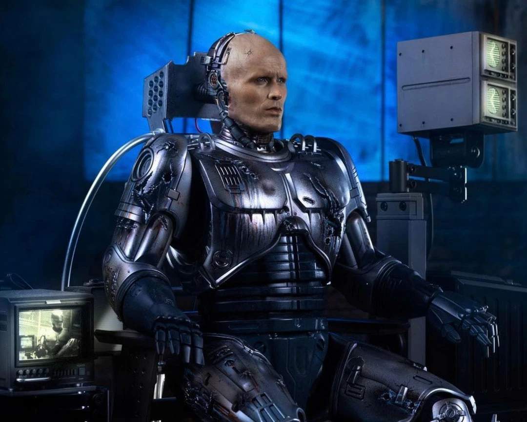 Pop Collectibles Hot Toys MMS203D05 Robocop With Mechanical Chair