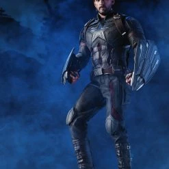 Hot Toys MMS481 Marvel Avengers Infinity War Captain America Movie Promo Edition