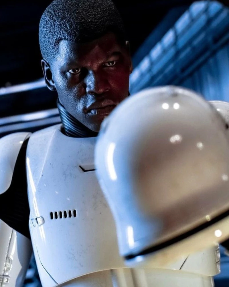 Hot Toys MMS367 Star Wars The Force Awaken Finn First Order Stormtrooper Version